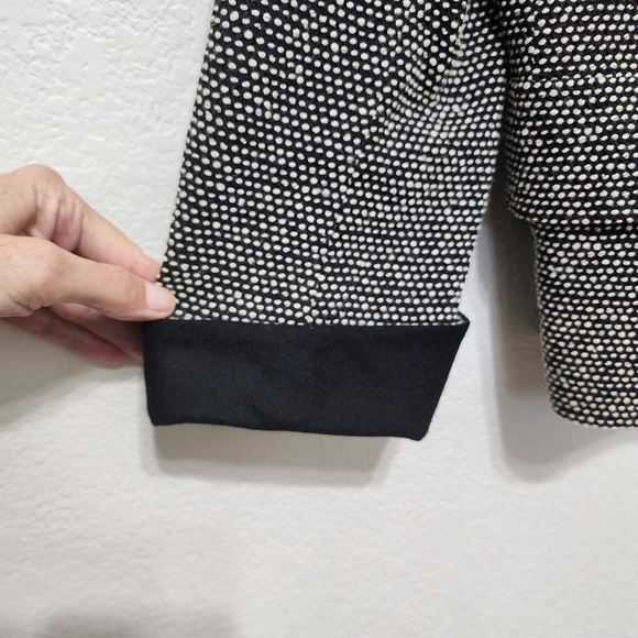 NWOT Akris Wool Black White Blazer Jacket Size 14 - Picture 5 of 12